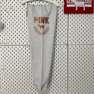 VS PINK DOG Glitter Shine logo Jogger Sweatpant